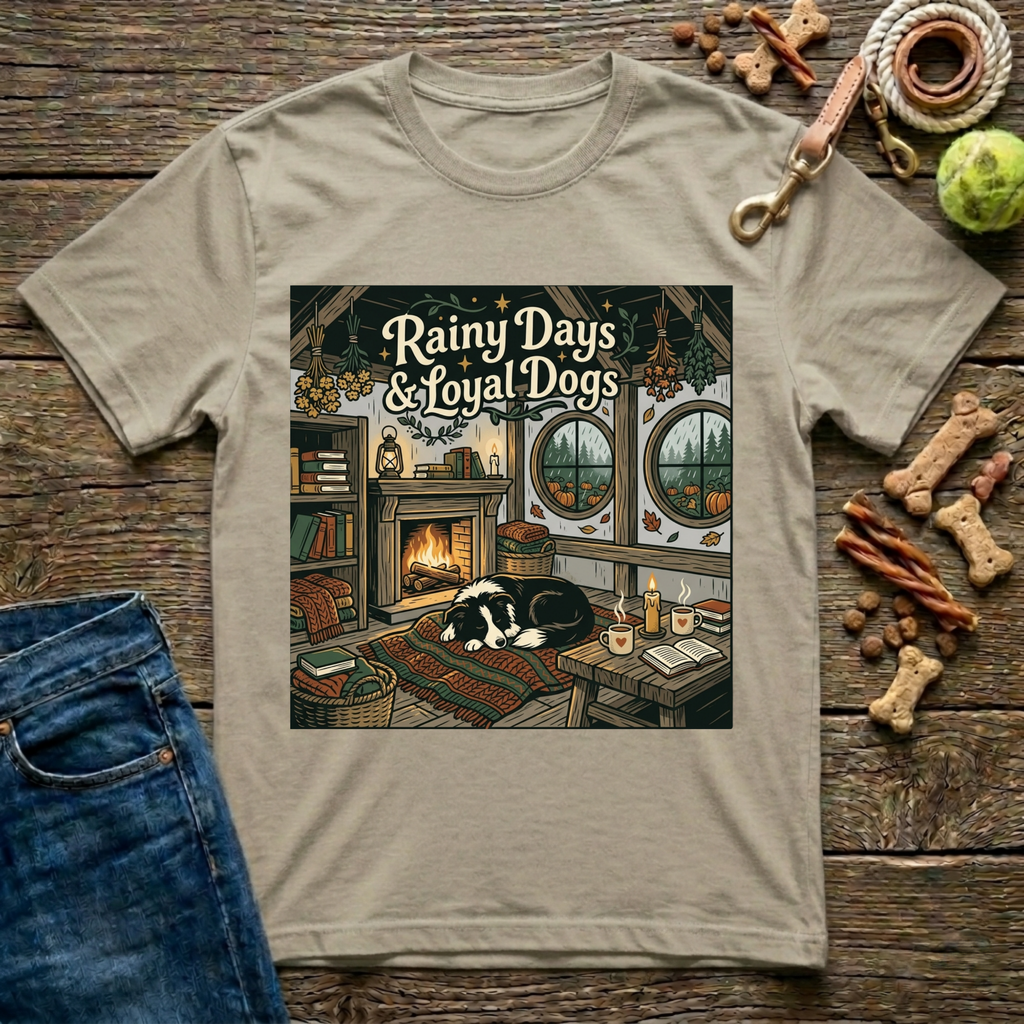 Rainy Days & Loyal Dogs T-Shirt