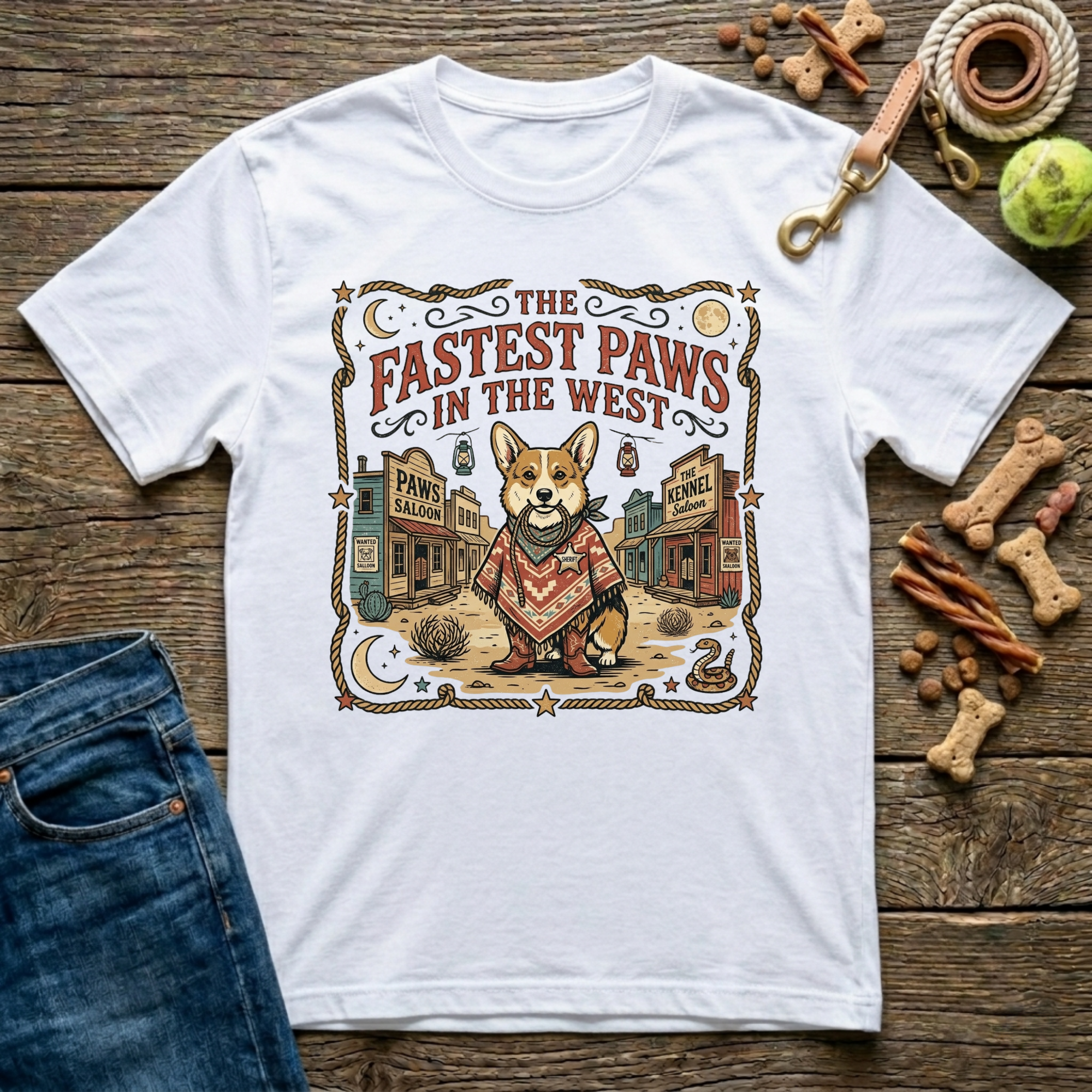 The Fastest Paws in the West T-Shirt