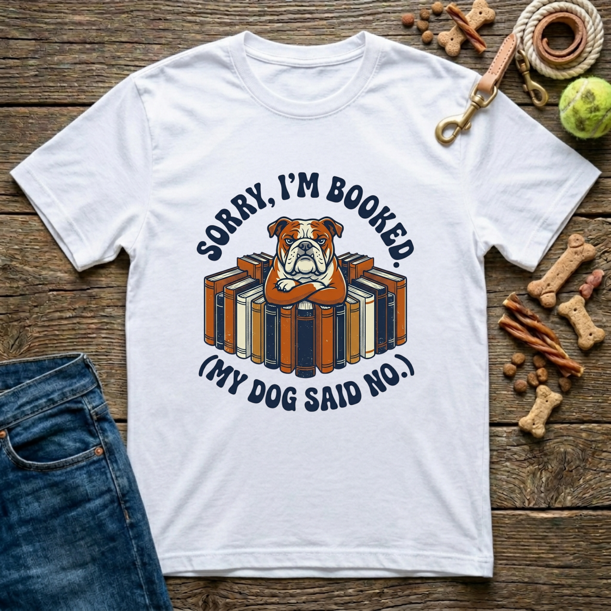 Sorry I’m Booked (My Dog Said No) T-Shirt
