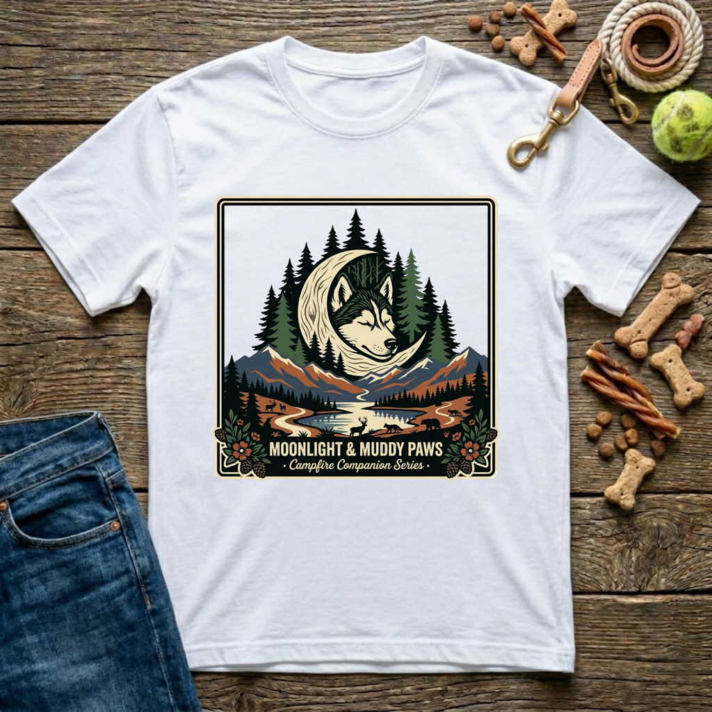 Moonlight & Muddy Paws T-Shirt