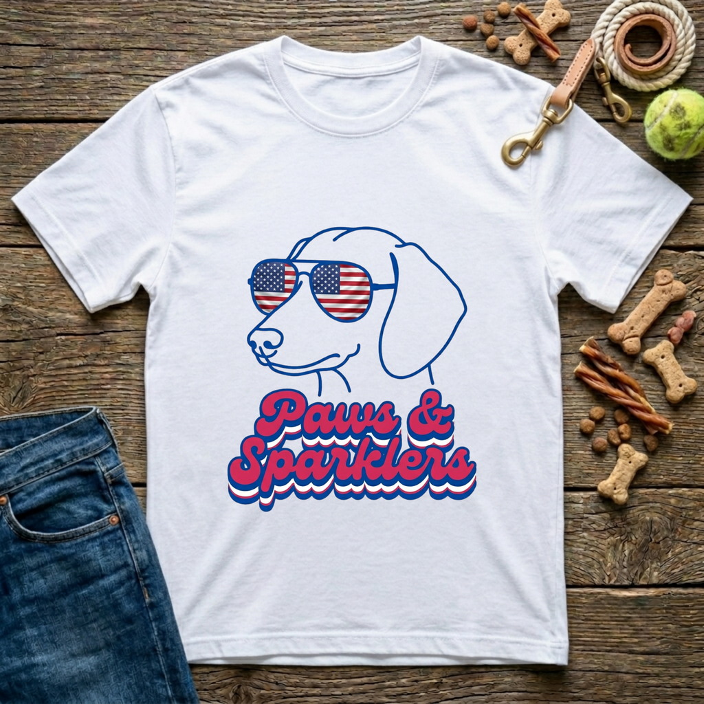 Paws & Sparklers T-Shirt