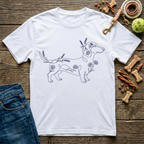 Floral Dachshund T-Shirt