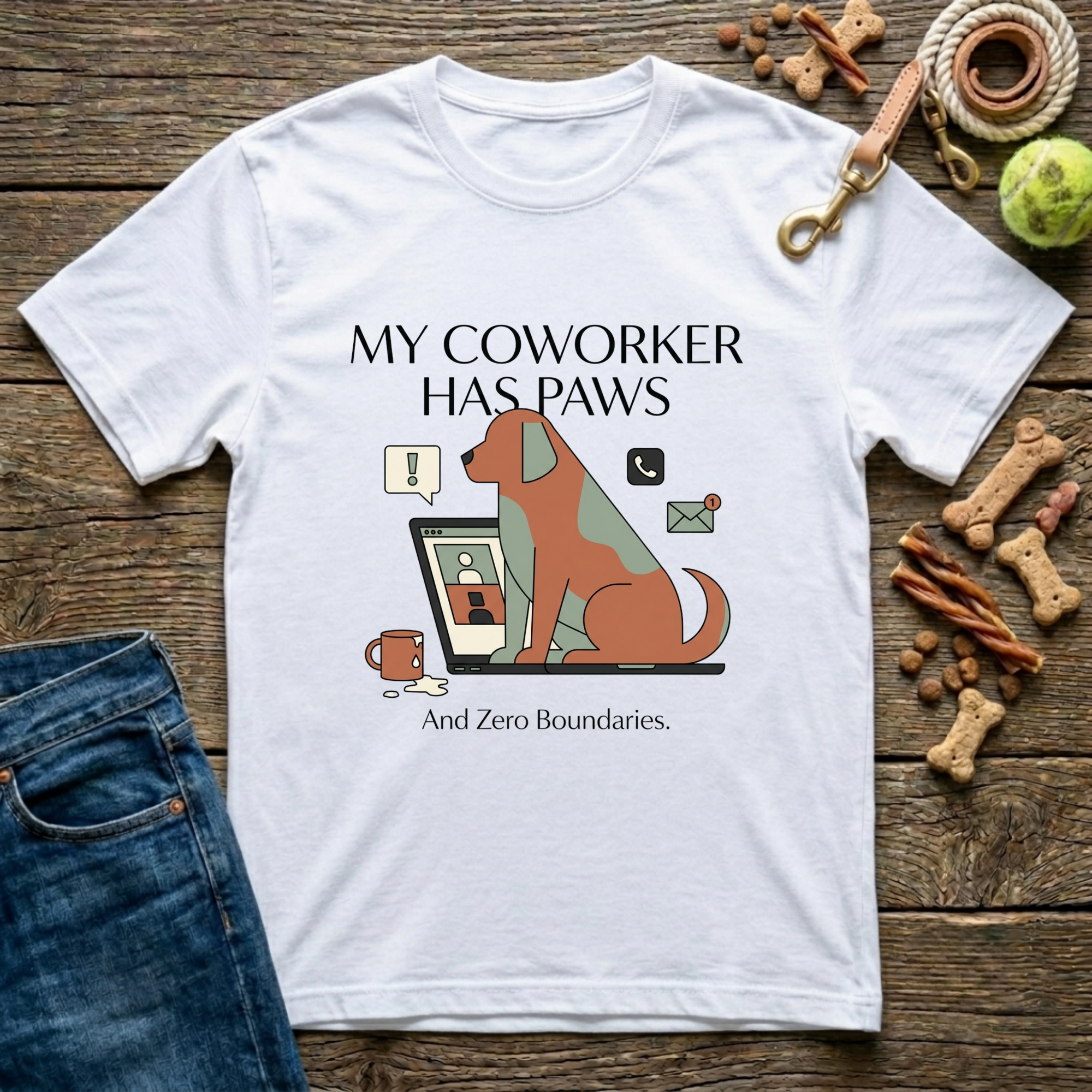 My Coworker Has Paws T-Shirt