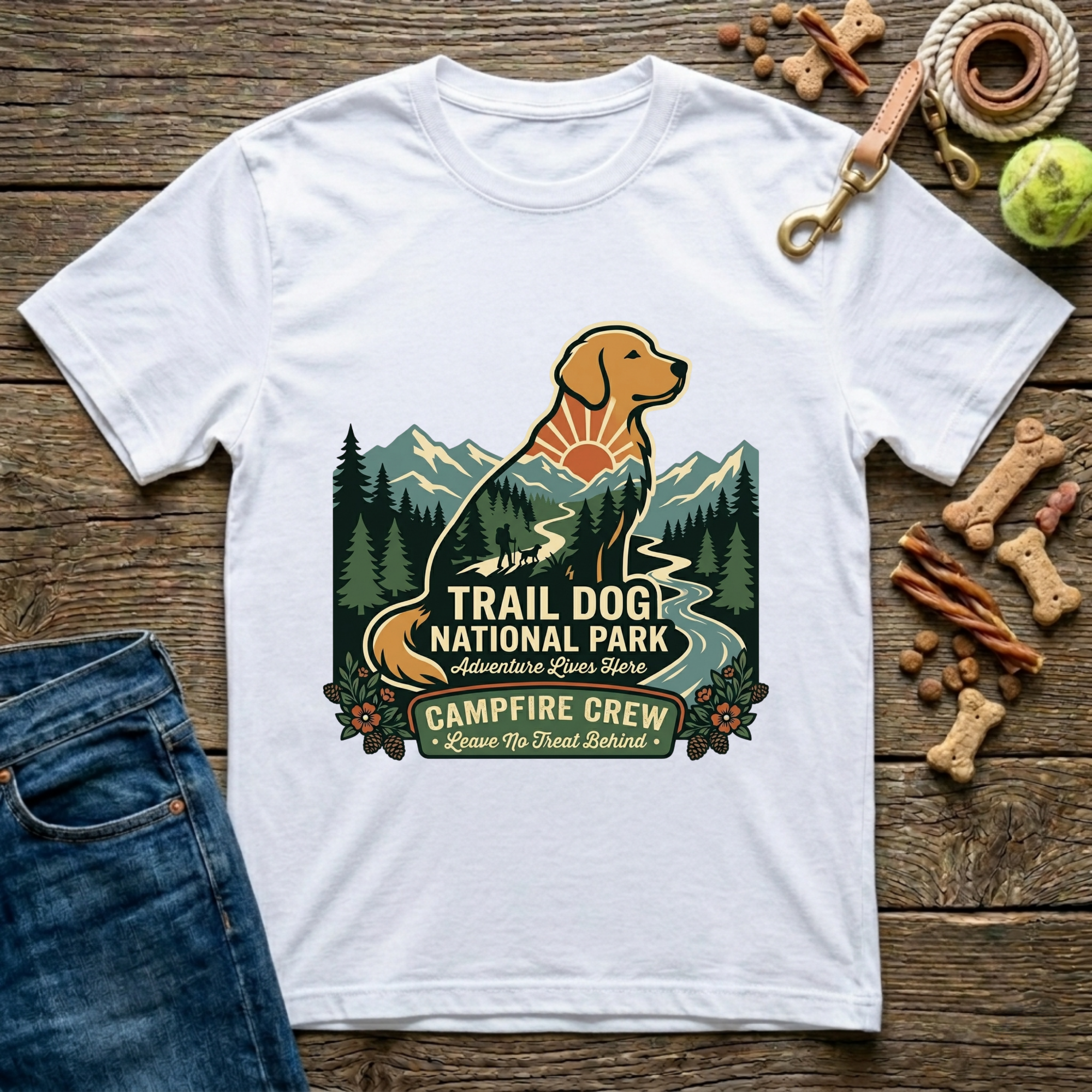 Trail Dog National Park T-Shirt