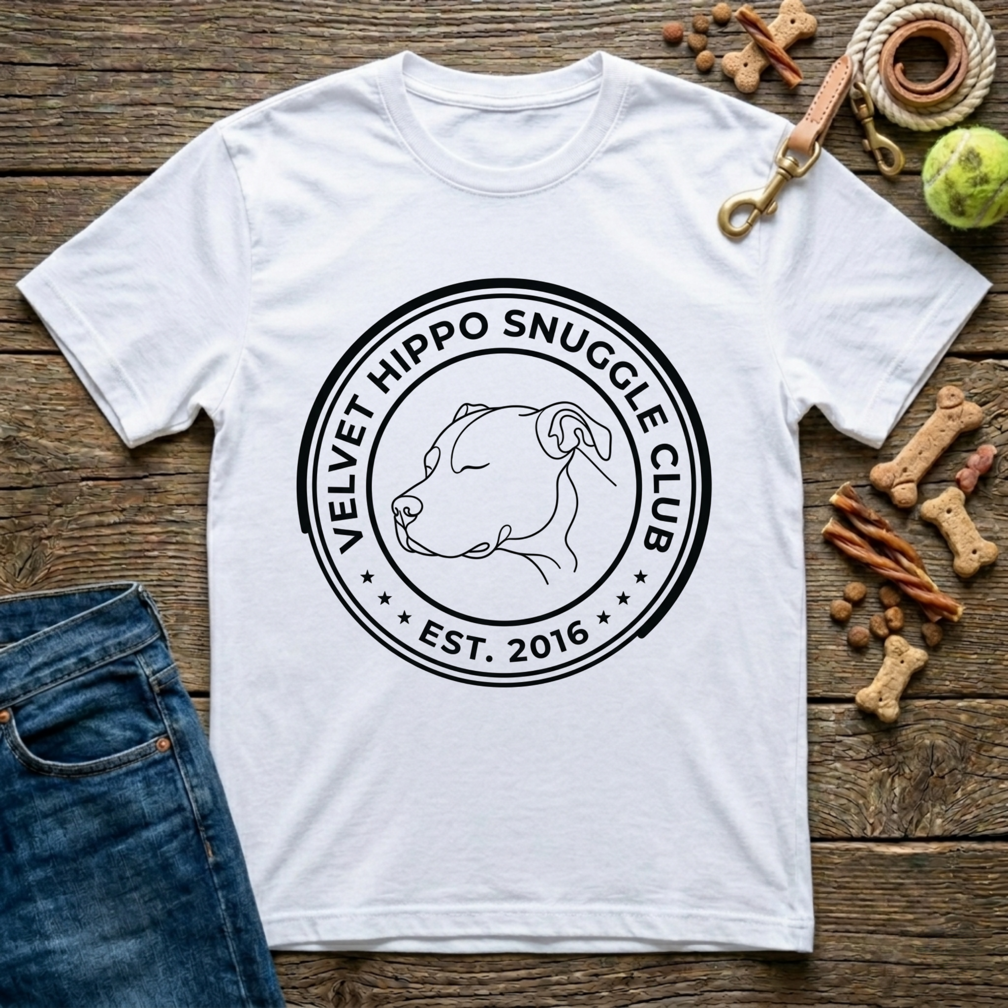 Velvet Hippo Snuggle Club T-Shirt